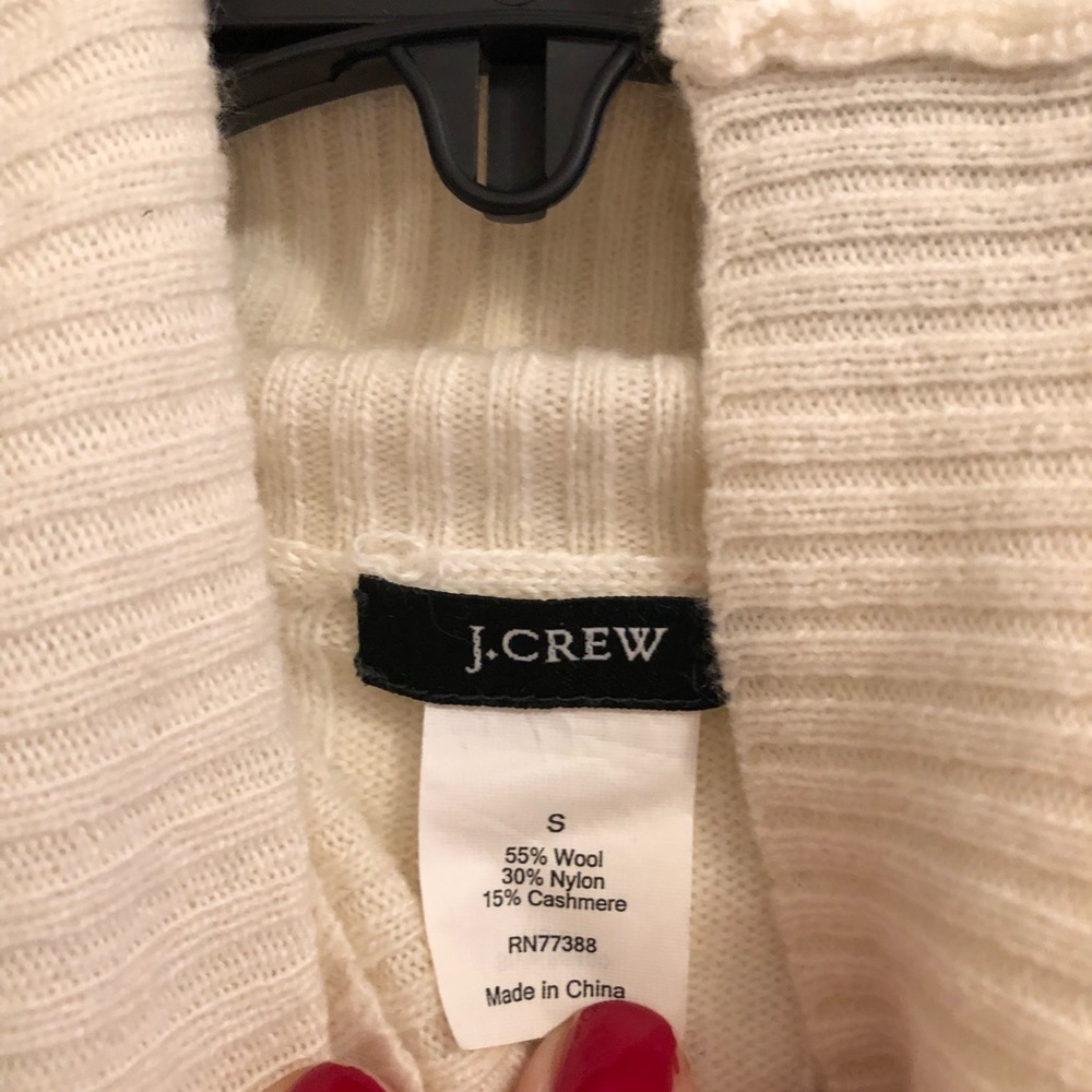 J.Crew cable knit sweater